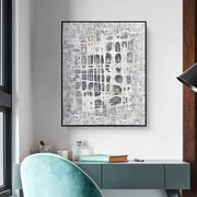 Web Framed Wall Art Print 60*80cm-Weilai-Weilai Concept