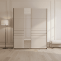 Weyma 150cm Cashmere Sliding Door Wardrobe - 11014744