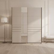 Weyma 150cm Cashmere Sliding Door Wardrobe - 11014744