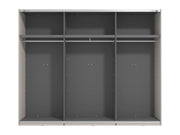 Weyma 270cm Cashmere Sliding Door Wardrobe - 11014748