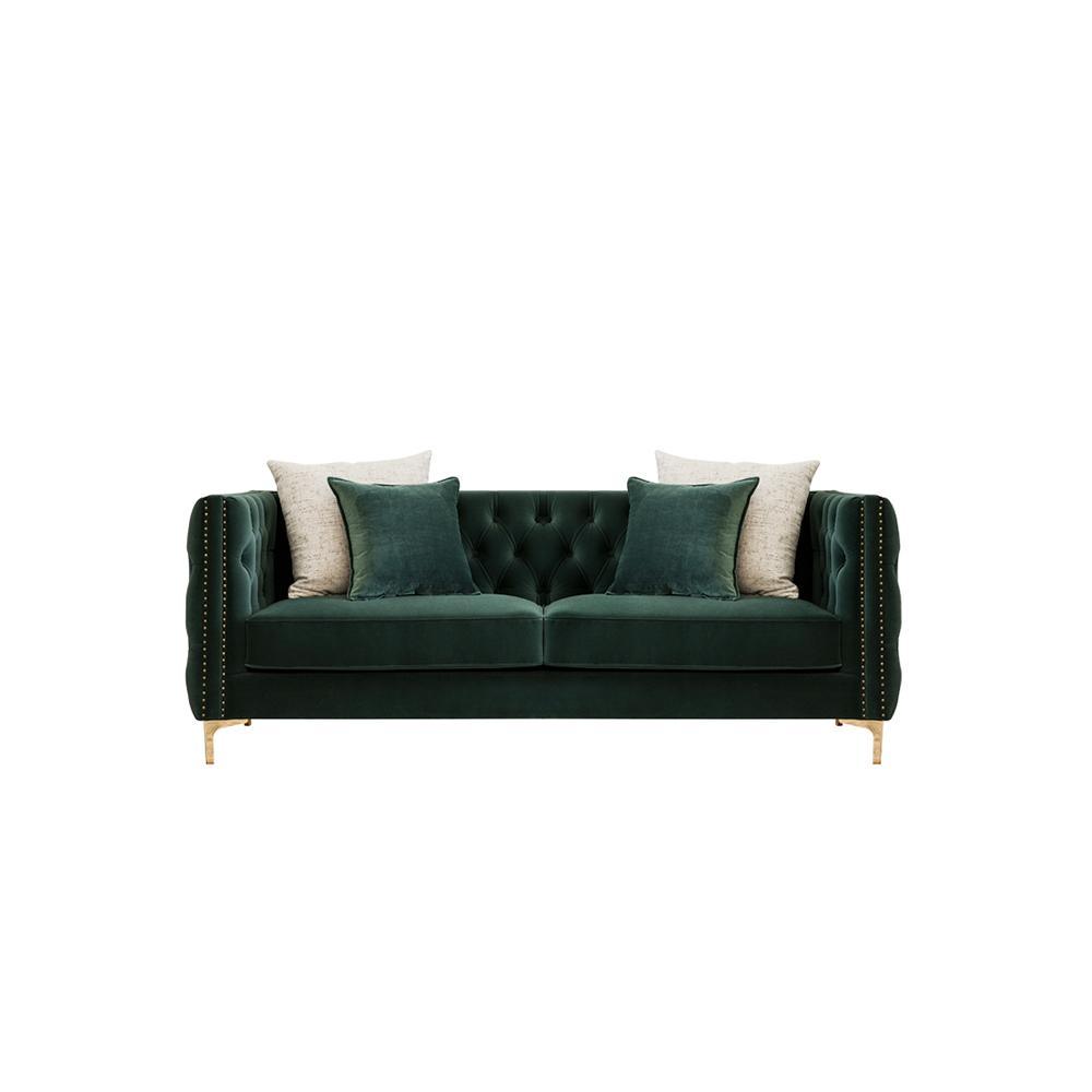 WH215 Two Seater Sofa, Velvet-Weilai Concept-Weilai Concept