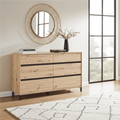 Zavaro Oak Effect Wide Chest Of Drawers - 11014257