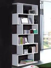 Zing White Gloss Bookcase - 2439