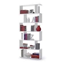 Zing White Gloss Bookcase - 2439