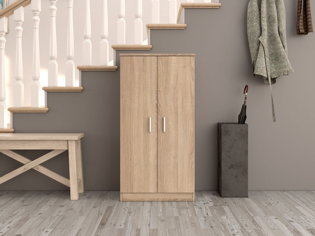 Zuldy Oak Effect Shoe Cabinet - 2892